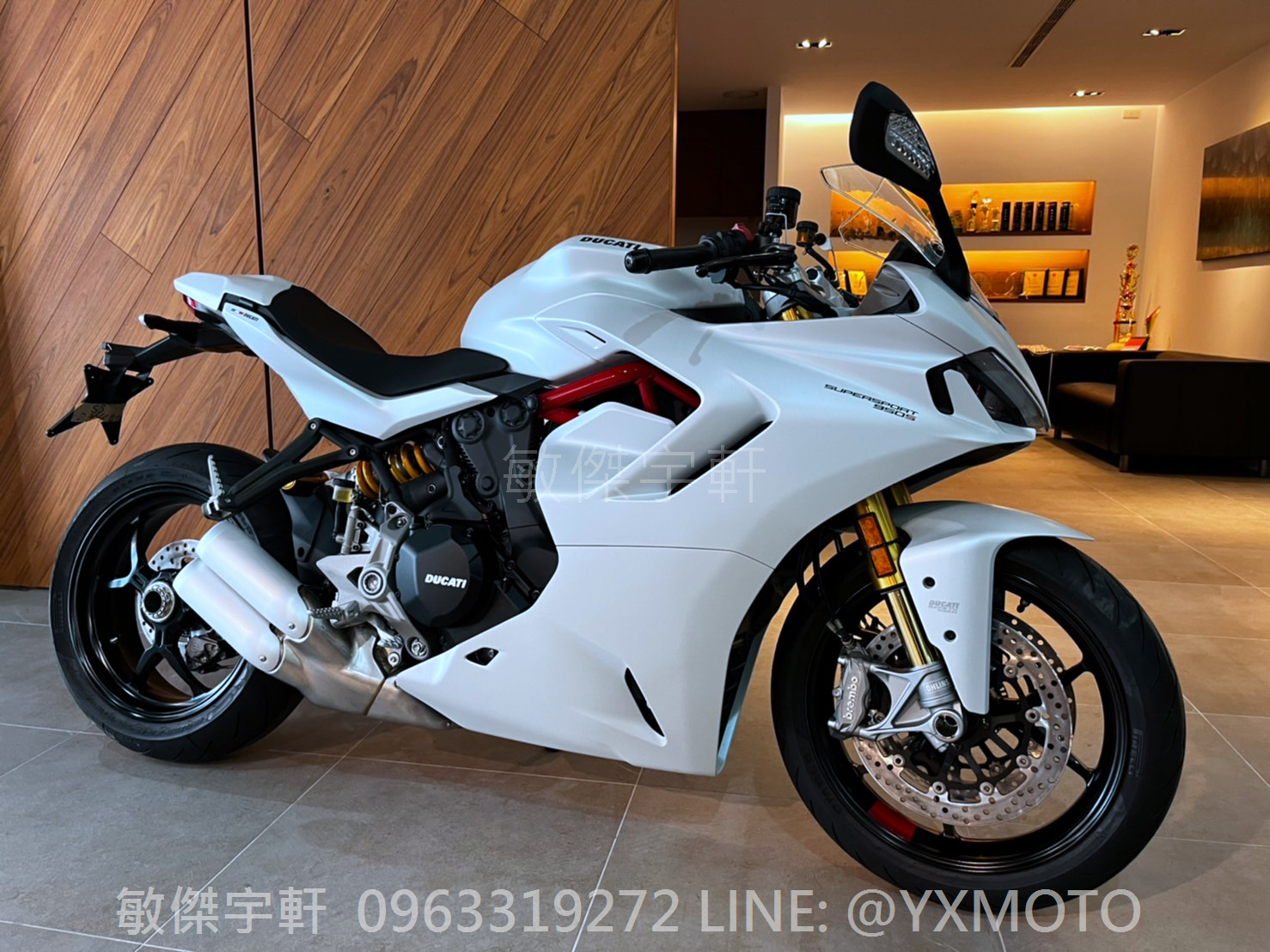 DUCATI SuperSport S新車出售中 【敏傑宇軒】杜卡迪 DUCATI SUPERSPORT S 白色 總代理公司車 | 重車銷售職人-宇軒 (敏傑)