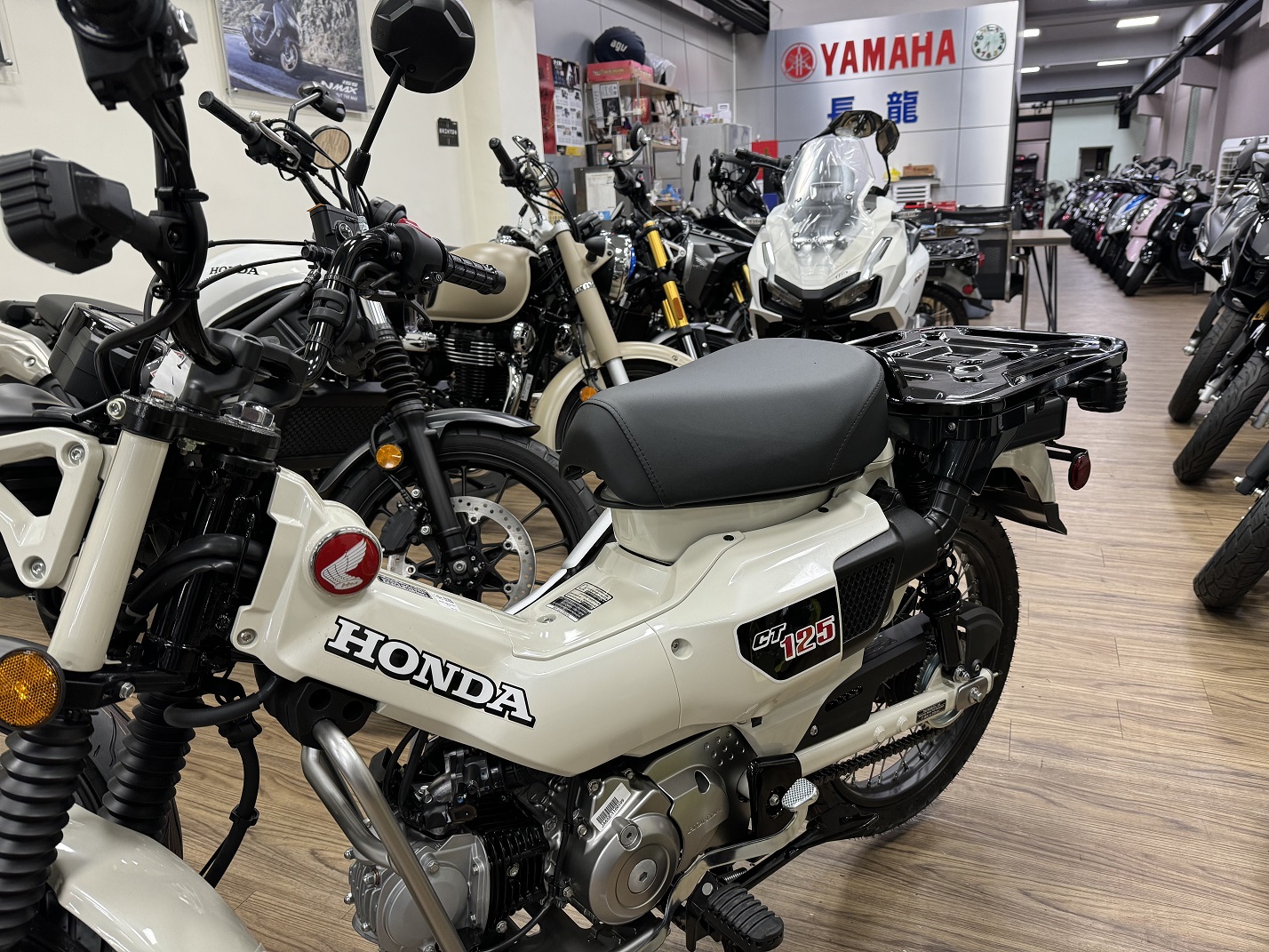 HONDA CT125新車出售中 【新竹長龍車業】2024 CT125 白色/水泥灰 | 新竹長龍車業行