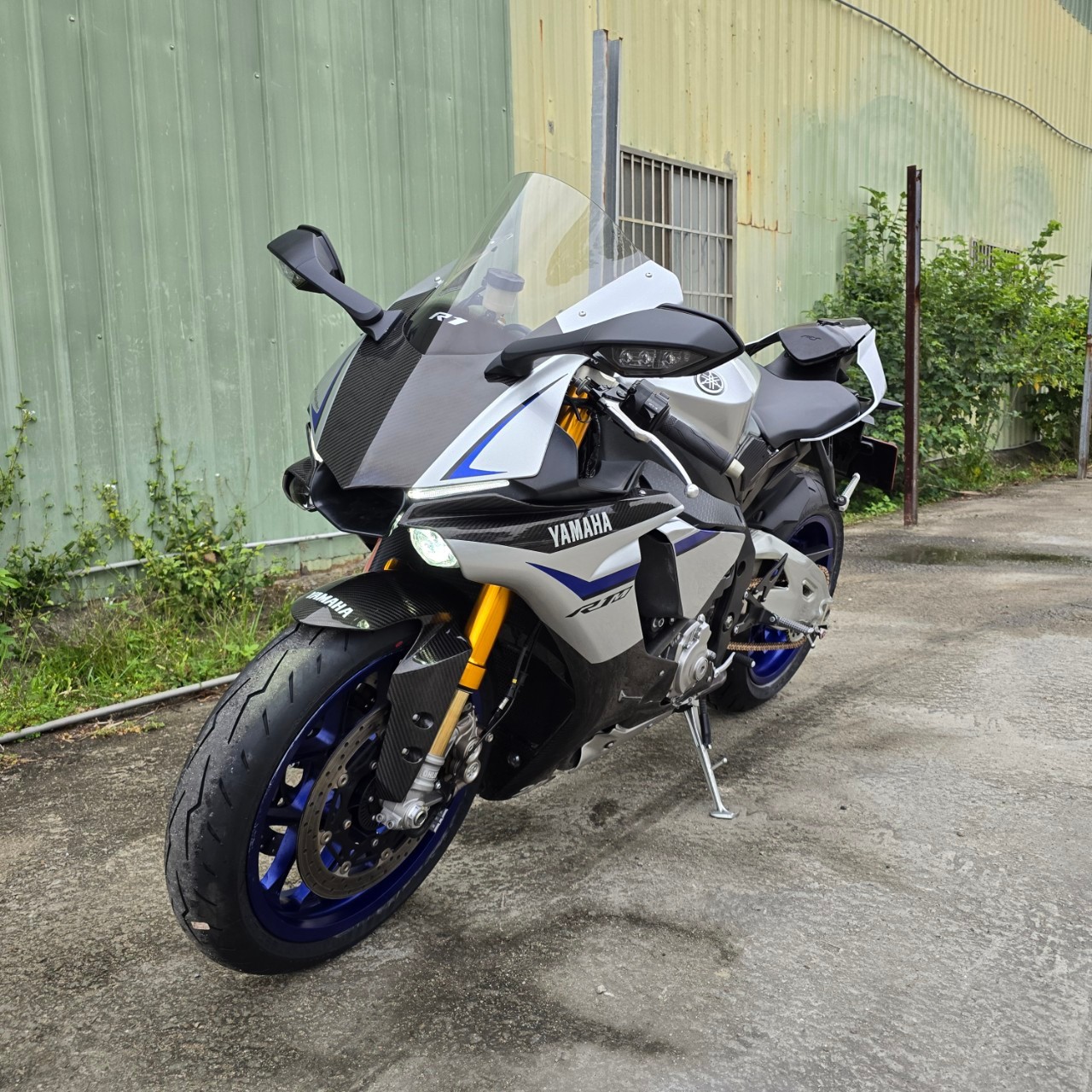 【J.C.重車】YAMAHA YZF-R1M - 「Webike-摩托車市」 YAMAHA R1M ABS 雙彈簧