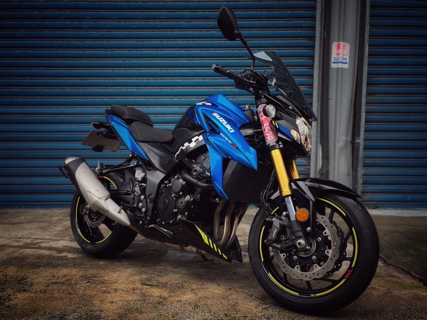 【小資族二手重機買賣】SUZUKI GSX-S 750 - 「Webike-摩托車市」 2021/22 GSX-S750 基本改裝 無摔車無事故 小資族二手重機買賣