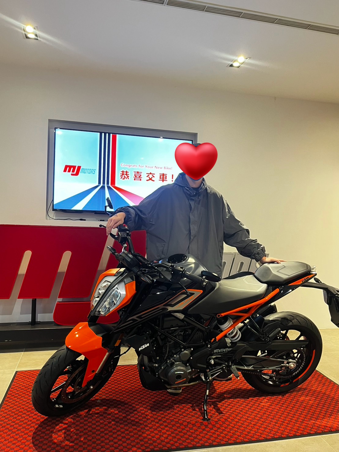 【重車銷售職人-宇軒 (敏傑)】KTM 250DUKE - 「Webike-摩托車市」 【敏傑宇軒】賀交車 莊帥哥 KTM 250 DUKE 總代理公司車