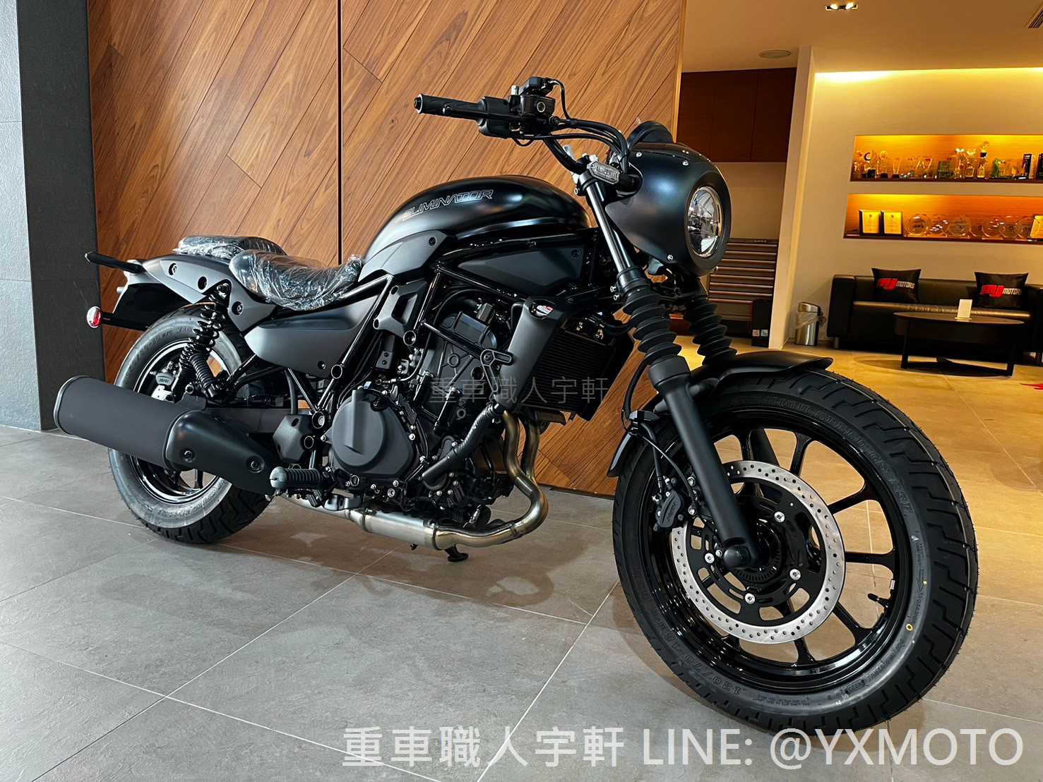 【重車銷售職人-宇軒 (敏傑)】KAWASAKI Eliminator 500 SE - 「Webike-摩托車市」 【敏傑宇軒】烏木黑 德國兵 Kawasaki Eliminator 500 SE 總代理公司車 2024