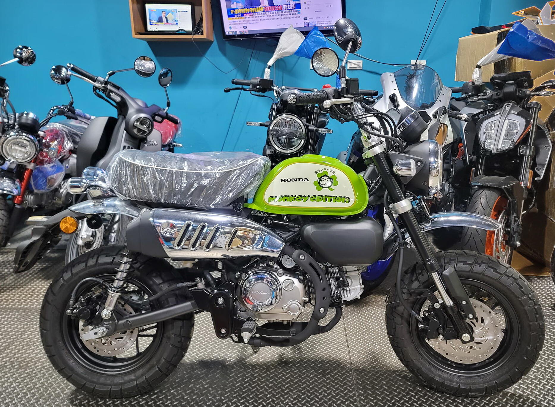 HONDA Monkey 125新車出售中 三葉草【勝大重機】全新車 五檔 HONDA MONKEY 125 三葉草 限量200台 售價$20.8萬 | 勝大重機