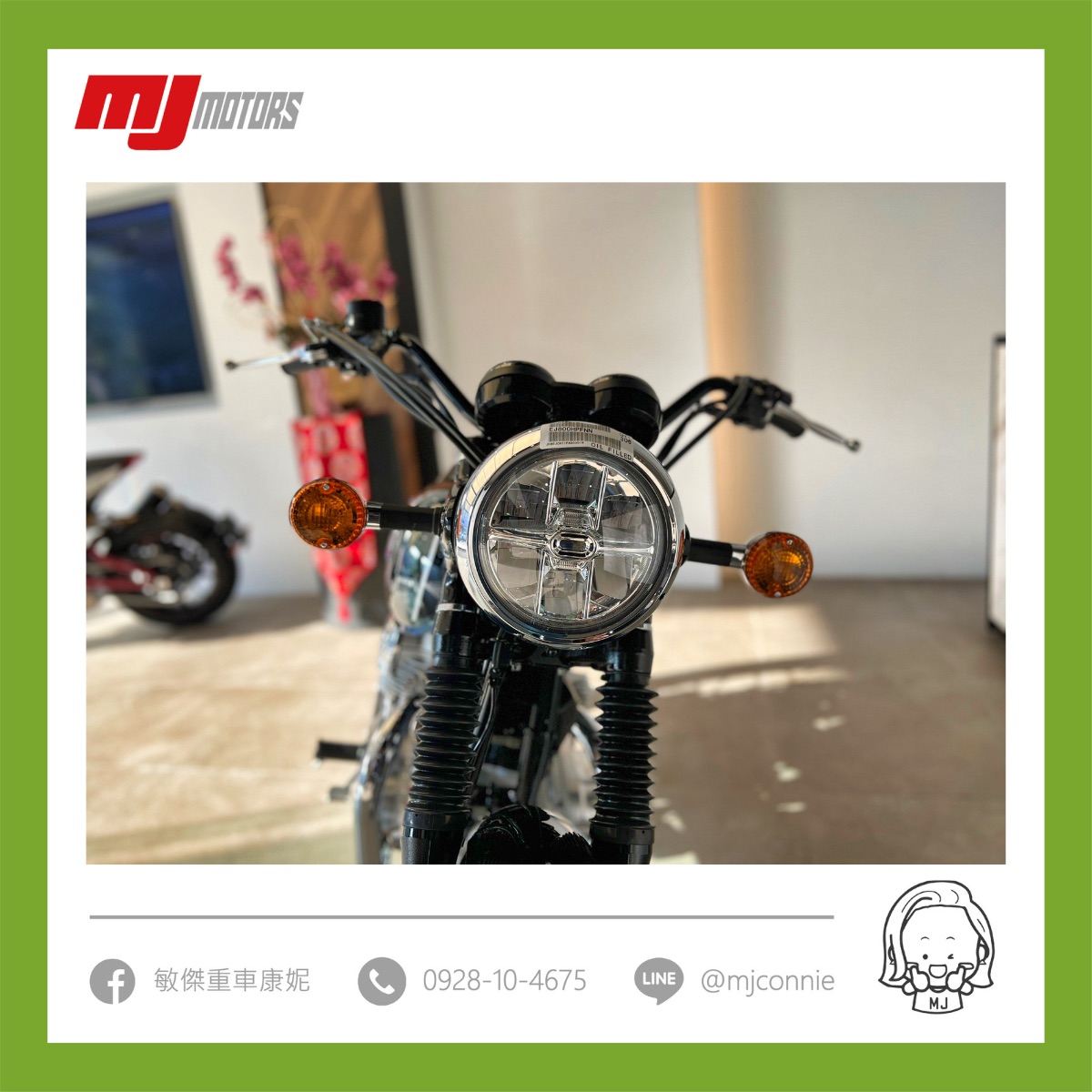 KAWASAKI W800新車出售中 《 康妮賀交車 》Kawasaki W800 Meguro 絕對值得珍藏^^歡迎與康妮聯繫~把握購車的美好時機!! | 敏傑車業資深銷售專員 康妮 Connie