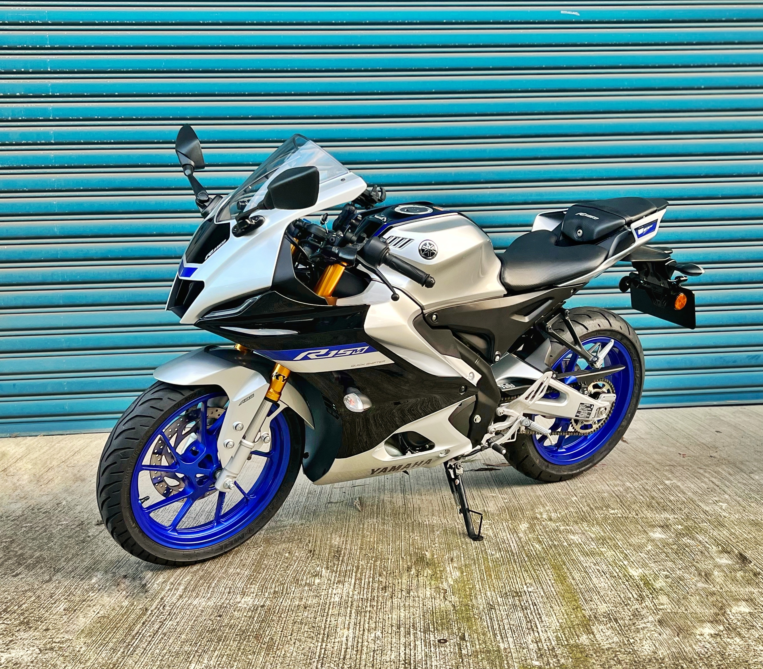 YAMAHA YZF-R15 - 中古/二手車出售中 2022年 R15M 基本改 無摔 無事故 阿宏大型重機買賣 | 阿宏大型重機買賣