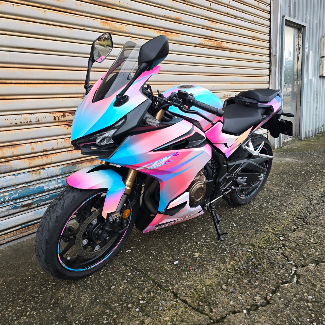 【J.C.重車】HONDA CBR500R - 「Webike-摩托車市」 HONDA CBR500R ABS 倒叉