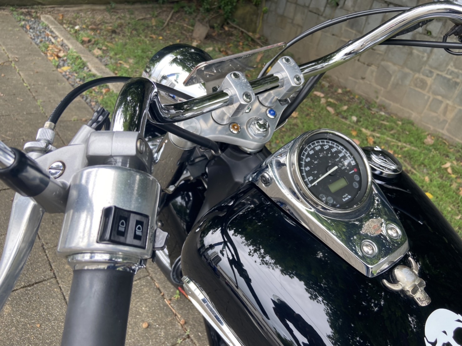 HONDA SHADOW750 - 中古/二手車出售中 2009領牌正一手車僅跑1.8萬公里.全車漂亮8成新.新改款噴射引擎.經典美車全額銀貸 | 立帆國際重機代銷中心