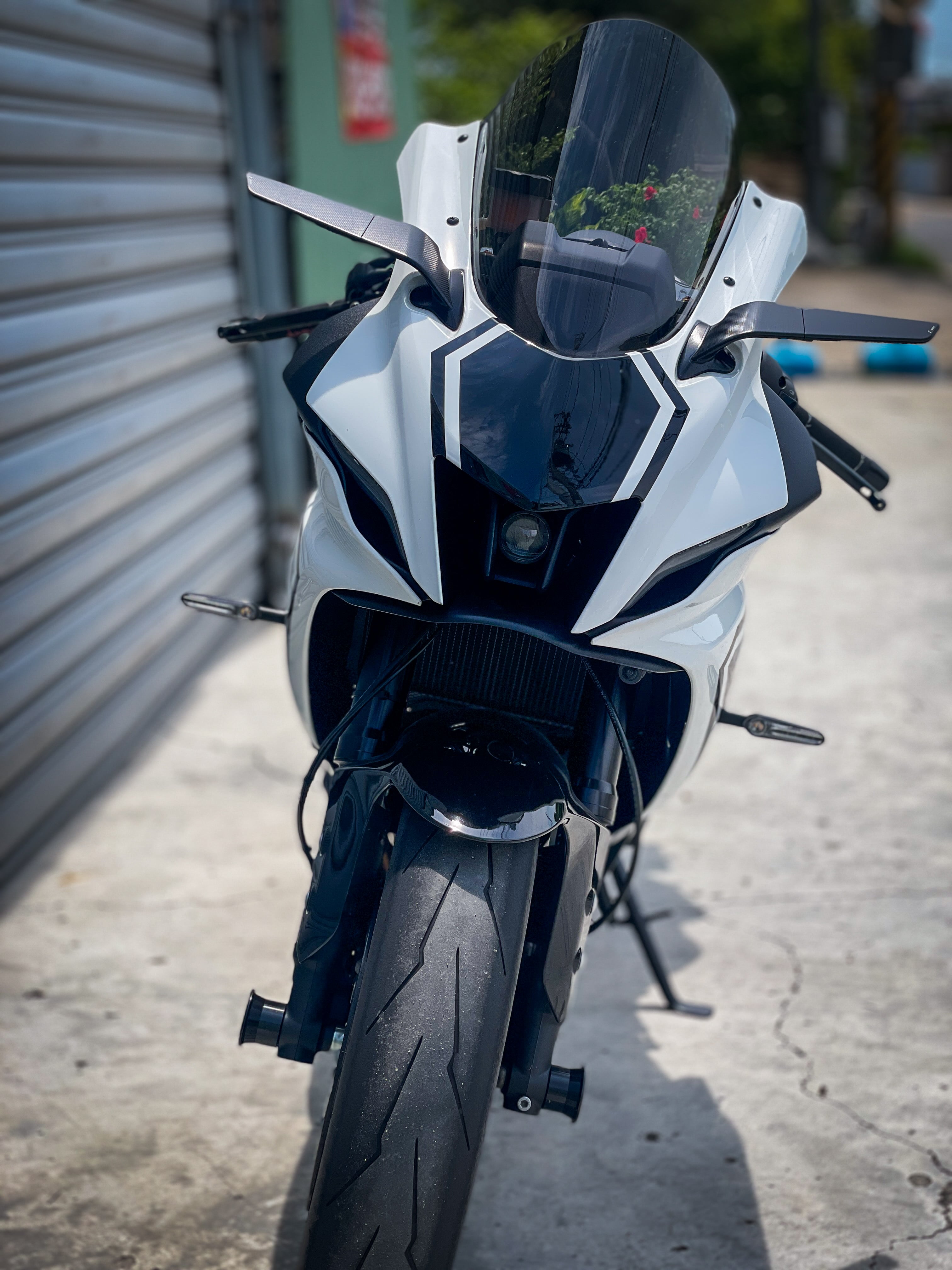 YAMAHA YZF-R7 - 中古/二手車出售中 2023 Yamaha YZF-R7 里程低 精品改 | 繪馬重型機車股份有限公司