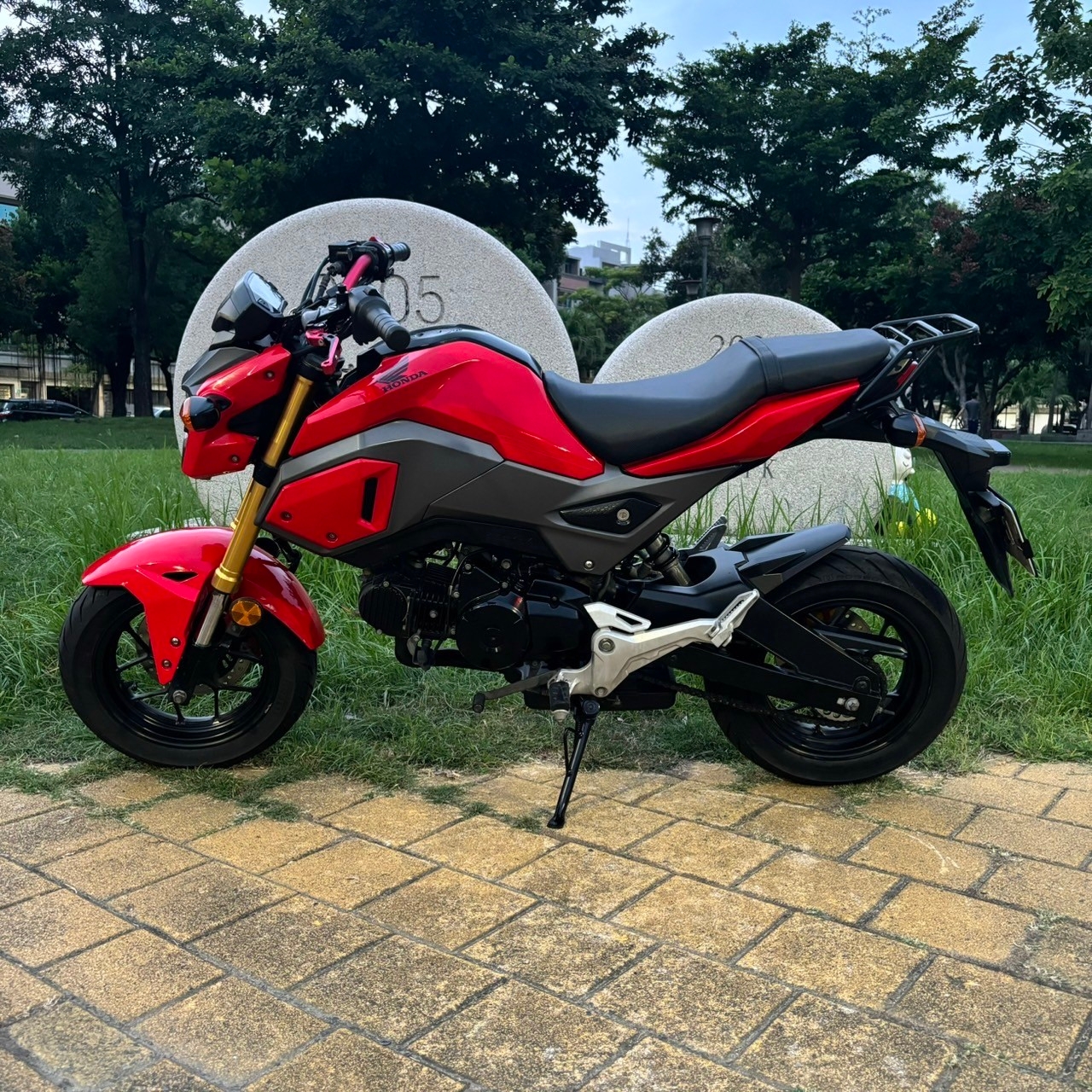 HONDA MSX125 - 中古/二手車出售中 2017 本田 MSX 125 SF (ABS) #0806 現況販售 | 貳輪嶼中古機車專賣-台南店