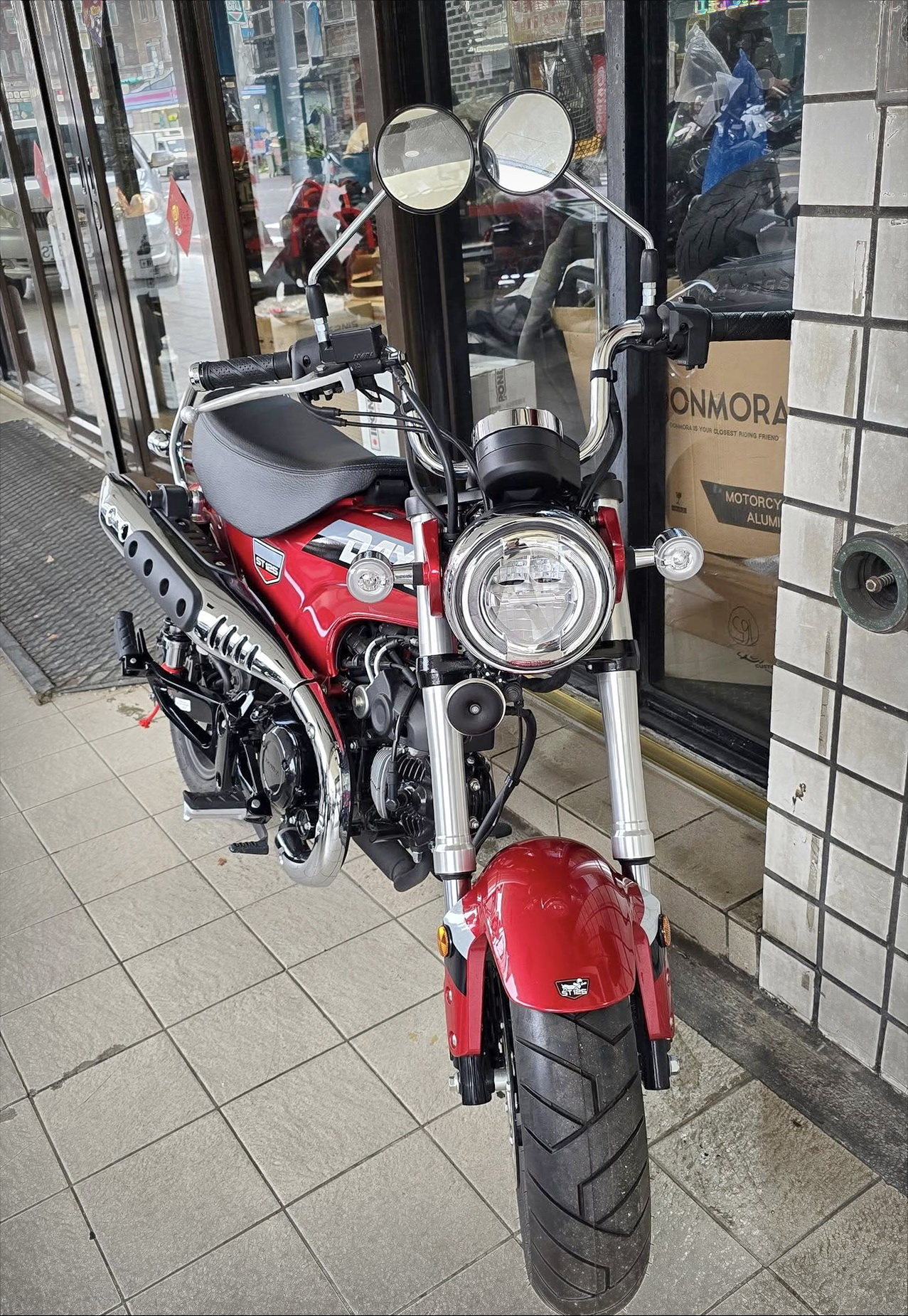 HONDA DAX125 ABS新車出售中 Trail Sport【全新車】2024 HONDA DAX125 ABS Trail Sport 全新車特價$13.8萬 ST125 | 勝大重機