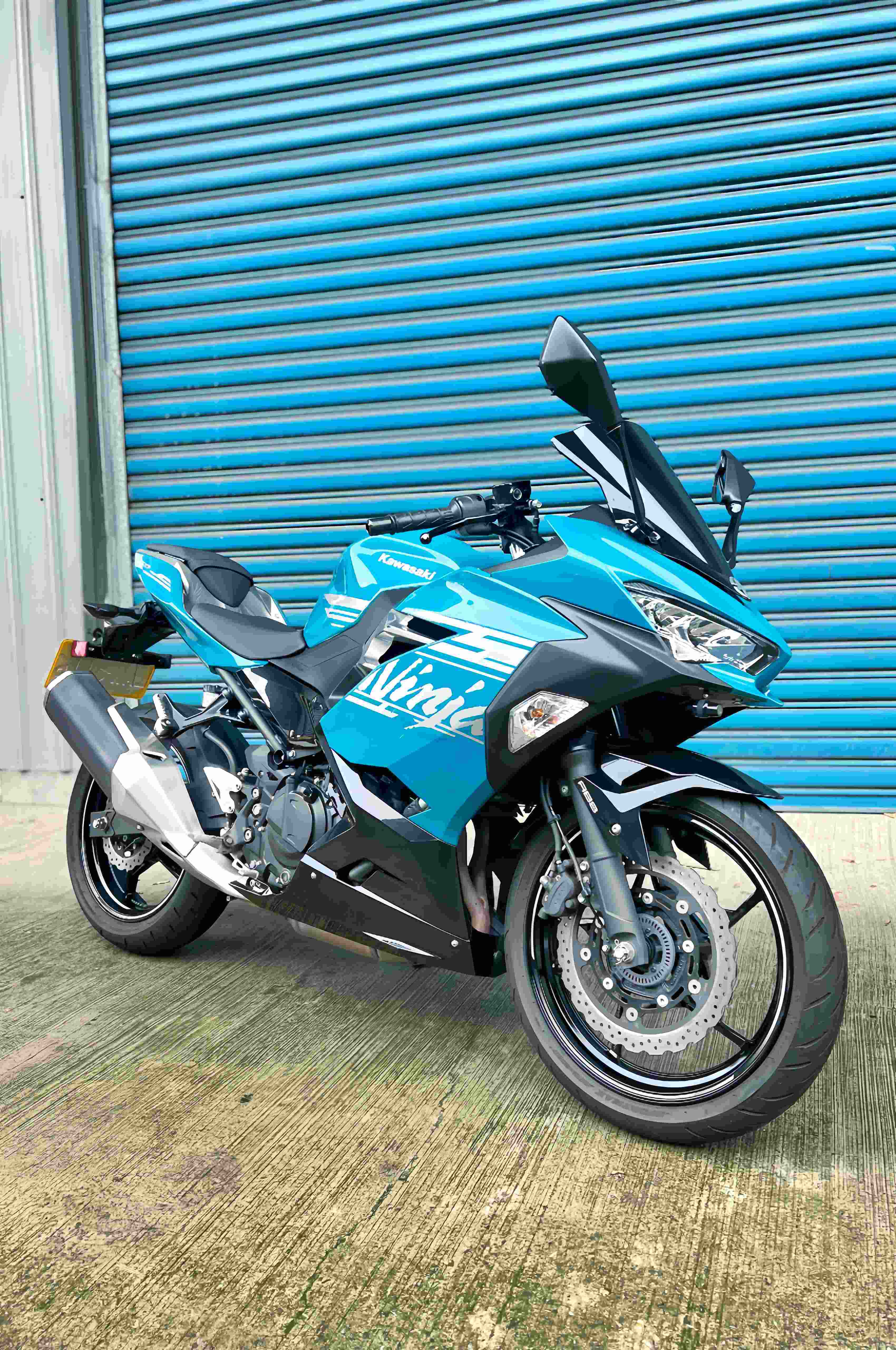 【阿宏大型重機買賣】KAWASAKI NINJA400 - 「Webike-摩托車市」 2021年 NINJA400 稀有珊瑚藍 年度獨家配色