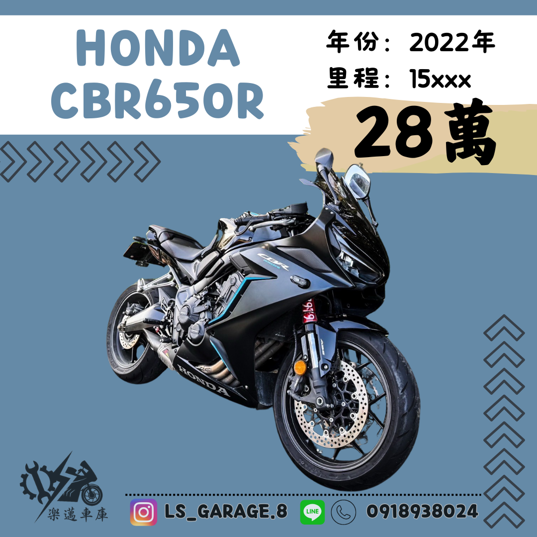 【楽邁車庫】HONDA CBR650R - 「Webike-摩托車市」