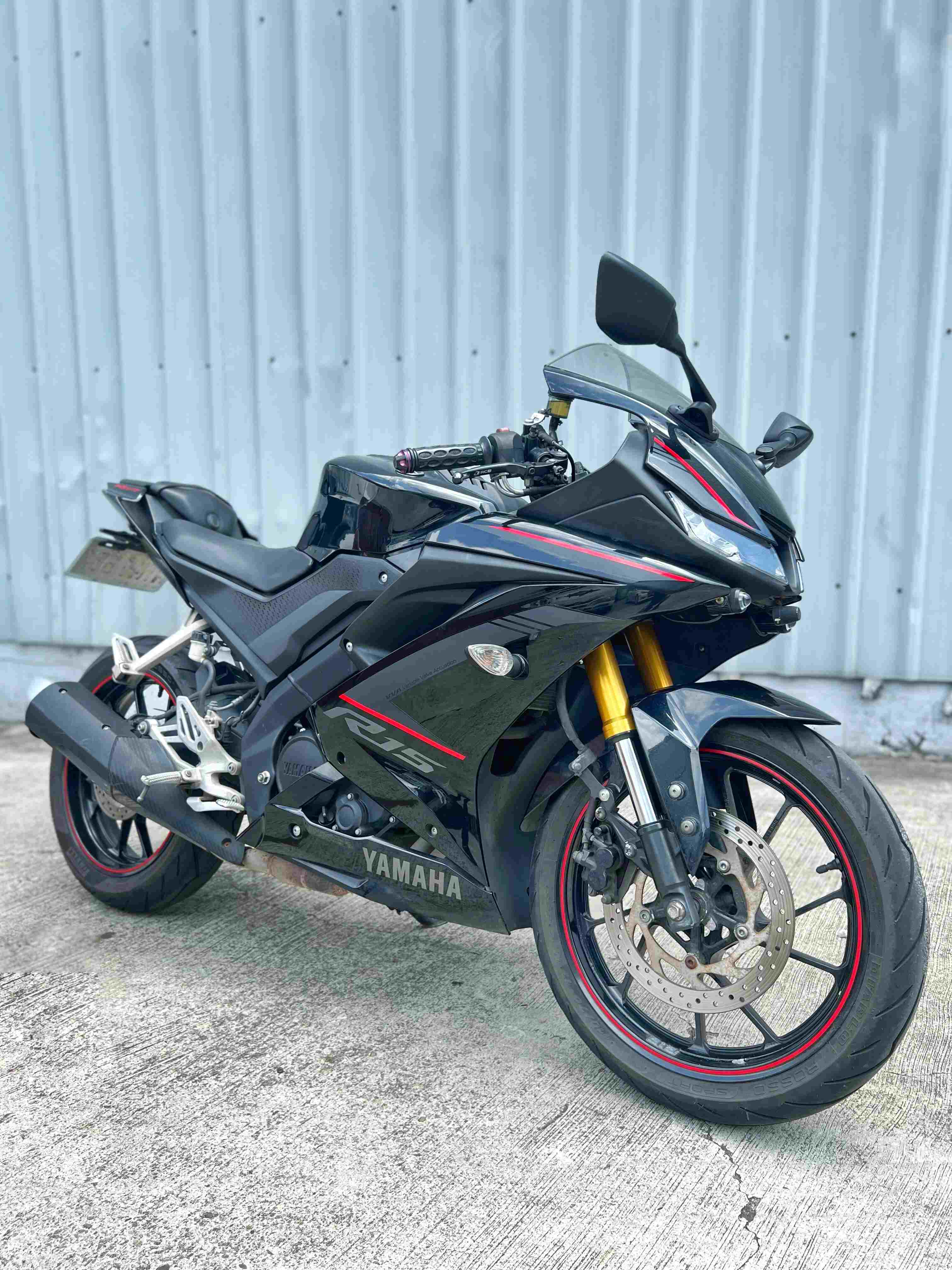 【阿宏大型重機買賣】YAMAHA YZF-R15 - 「Webike-摩托車市」 2018年 R15V3 黑色系 無重大事故 阿宏大型重機買賣