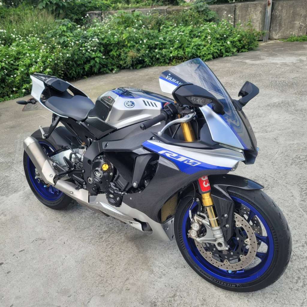 YAMAHA YZF-R1M - 中古/二手車出售中 [出售] 2017年 YAMAHA R1M ABS 黑引擎雙彈簧 | 老爹重機