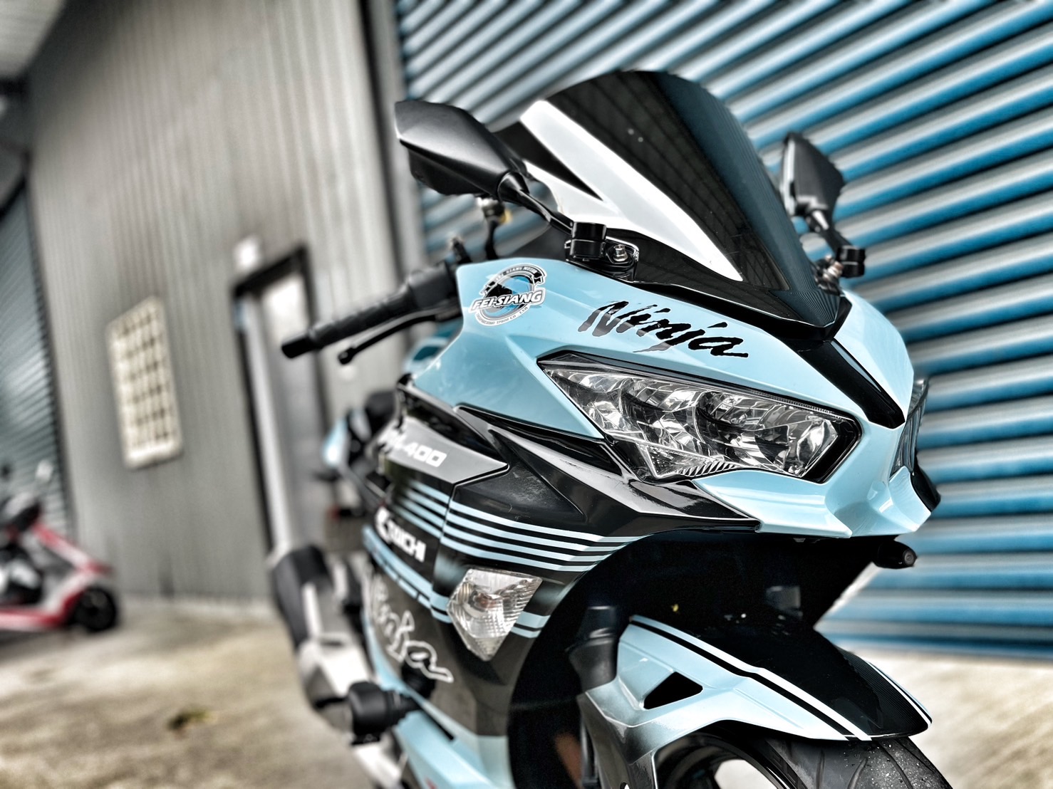 【小資族二手重機買賣】KAWASAKI NINJA400 - 「Webike-摩托車市」 有倒有滑有價差有修復 小資族二手重機買賣