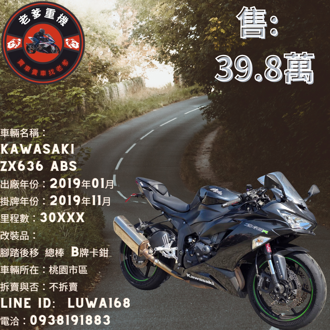 【老爹重機】KAWASAKI NINJA ZX-6R - 「Webike-摩托車市」