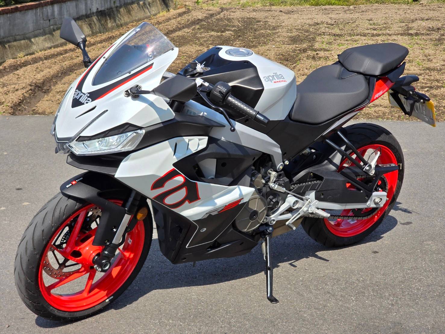 APRILIA  RS457 - 中古/二手車出售中 [出售] 2024年 APRILIA RS457 ABS 公司車 | 老爹重機