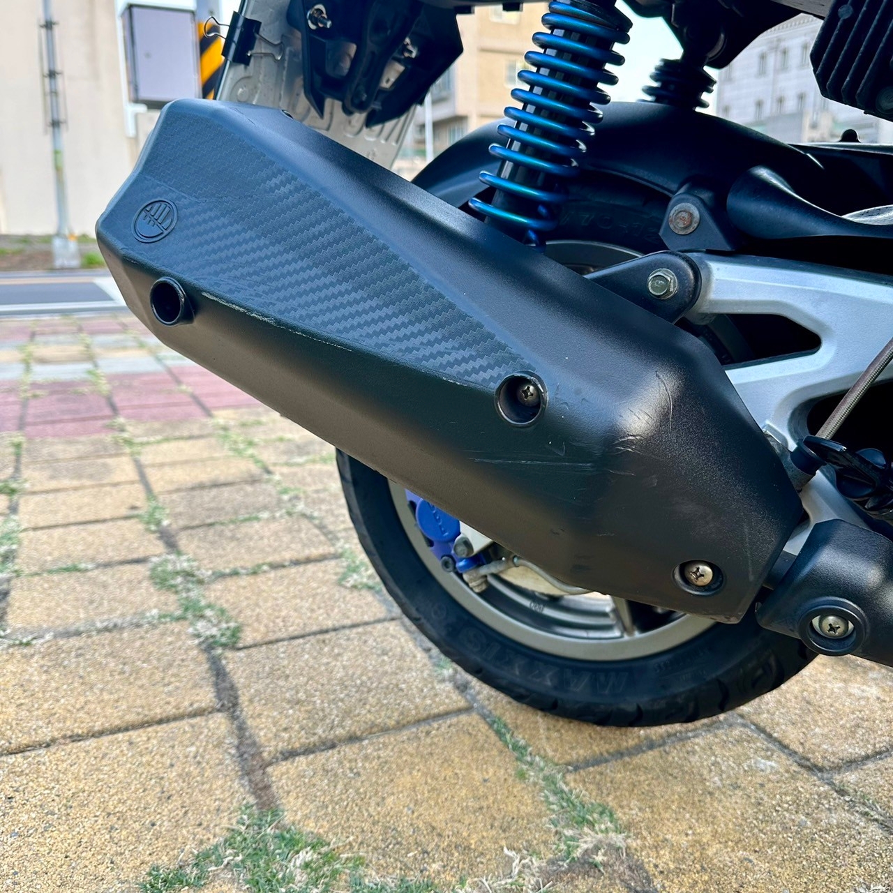 比雅久 ALPHA MAX 125 Naked - 中古/二手車出售中 2019 PGO ALPHA MAX 125 NK(裸把) #2376 | 貳輪嶼中古機車專賣-台南店