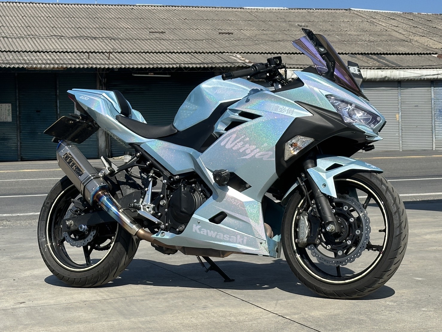 KAWASAKI NINJA400 - 中古/二手車出售中 忍400（光輪 brembo）原廠殼白 | YSP 建興車業