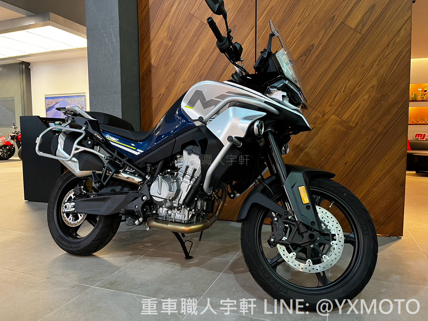 【重車銷售職人-宇軒 (敏傑)】CFMOTO  800MT SPORT - 「Webike-摩托車市」 【重車職人宇軒】CFMOTO 800MT SPORT 藍色 春風 總代理公司車 零利率實施中!