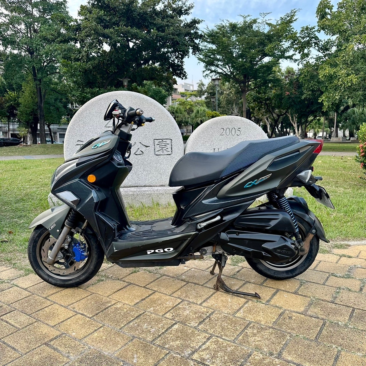 比雅久 ALPHA MAX 125 Naked - 中古/二手車出售中 2019 PGO ALPHA MAX 125 NK(裸把) #2376 | 貳輪嶼中古機車專賣-台南店