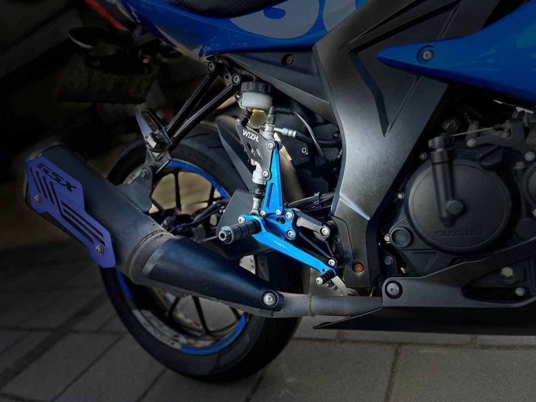 SUZUKI GSX-R150 - 中古/二手車出售中 前後行車記錄器 WHIZ腳踏後移 小資族二手重機買賣 | 小資族二手重機買賣