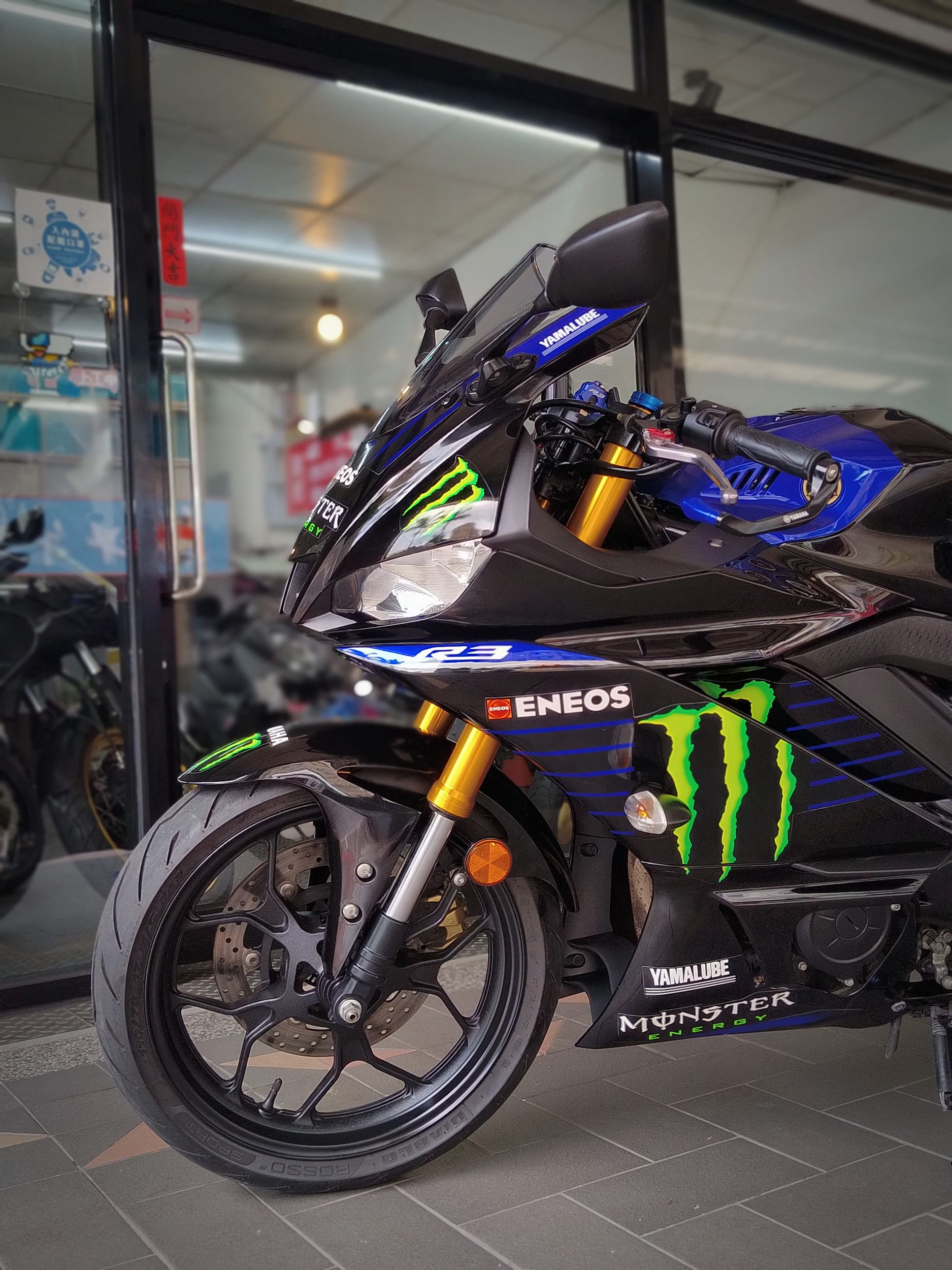 YAMAHA YZF-R3 - 中古/二手車出售中 YZF-R3 ABS 總代理魔爪特仕，只跑10030km，原漆漂亮 | 成蘆進口摩托車