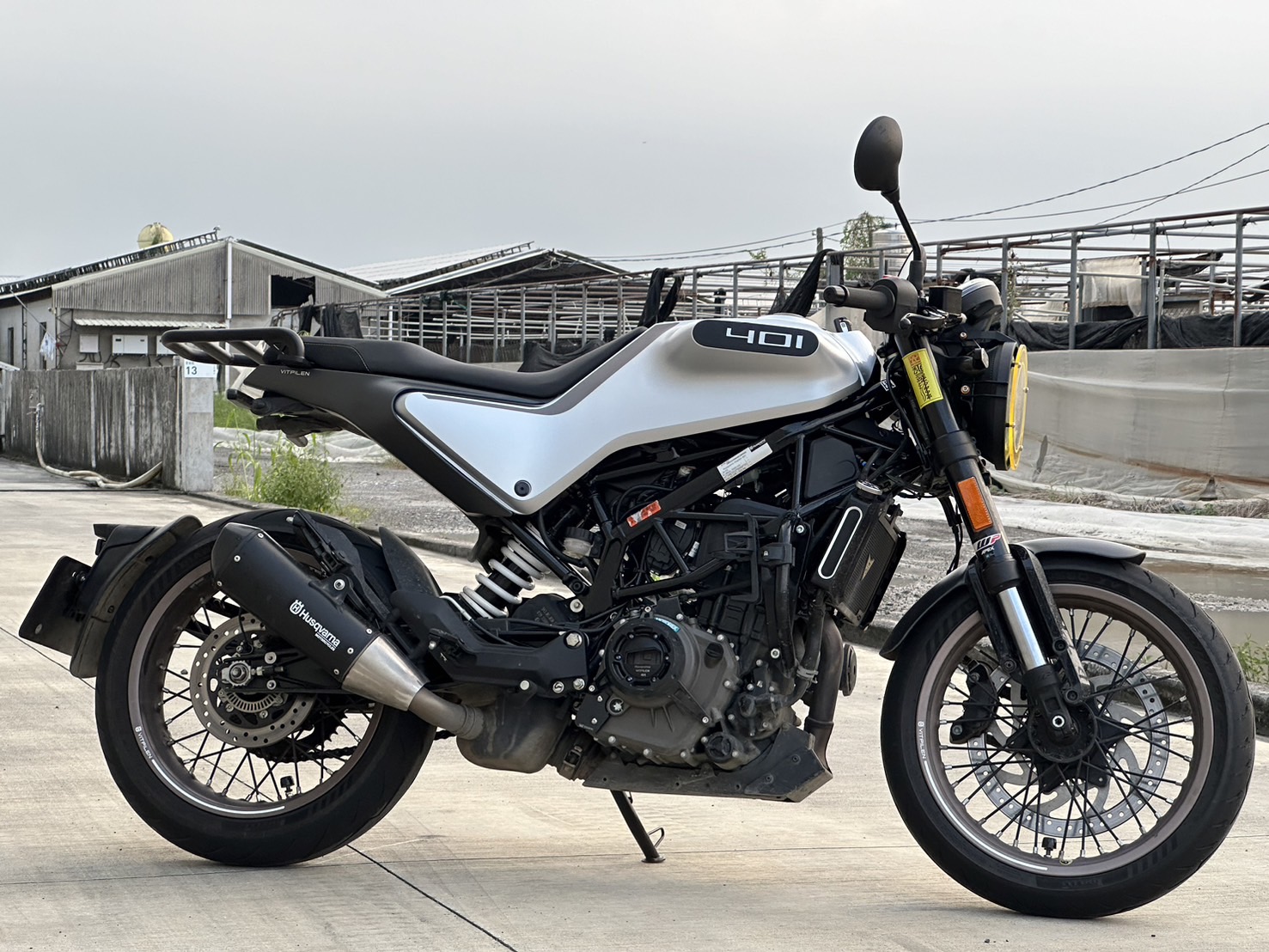 【YSP 建興車業】HUSQVARNA VITPILEN 401 - 「Webike-摩托車市」 白箭401(安東車)