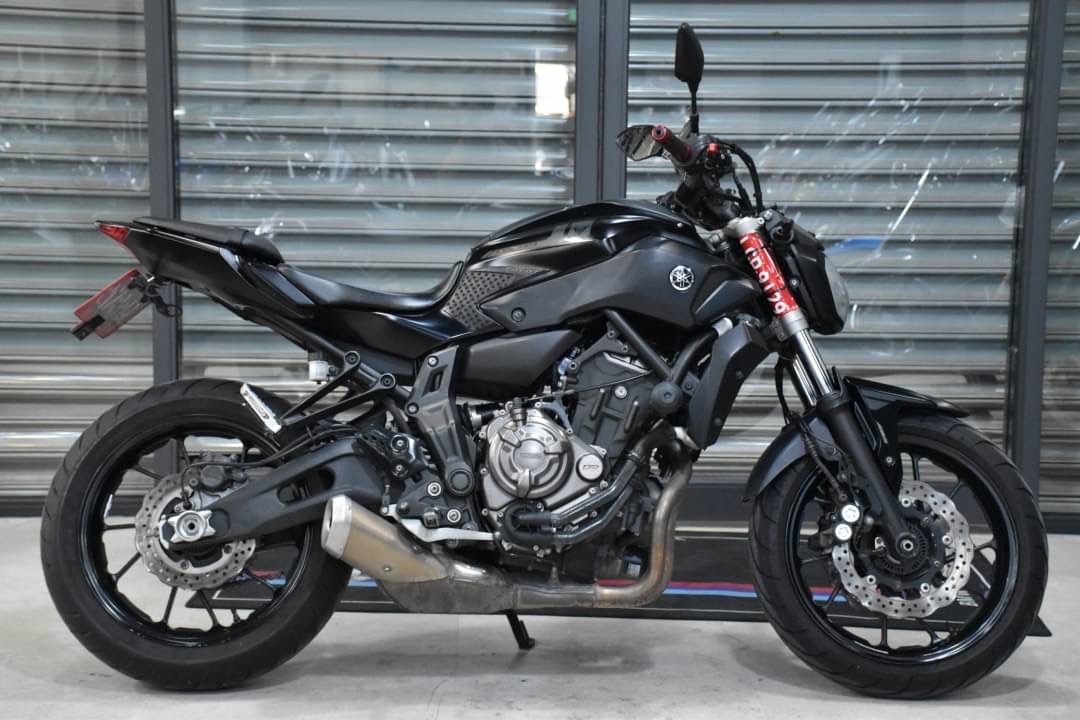 YAMAHA MT-07 - 中古/二手車出售中 可調式拉桿 基本改裝 無摔車無事故 | 小資族二手重機買賣