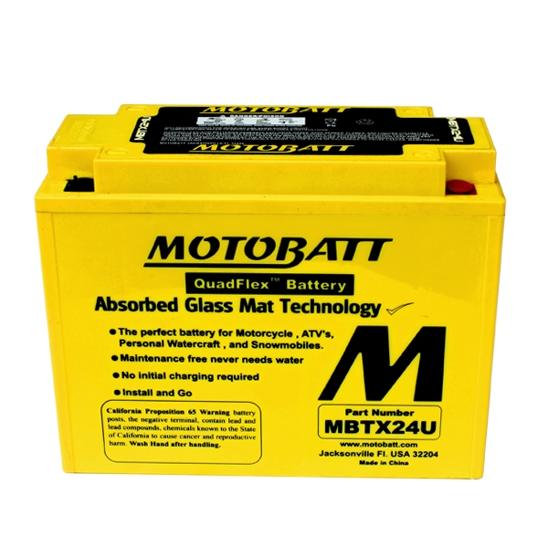 【MOTOBATT】閥控式強效級機車啟動電池-MBTX24U - 「Webike-摩托百貨」