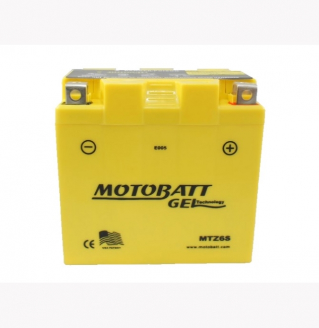 【MOTOBATT】GEL 膠體密封長效型機車啟動電池 - MTZ6S| Webike摩托百貨