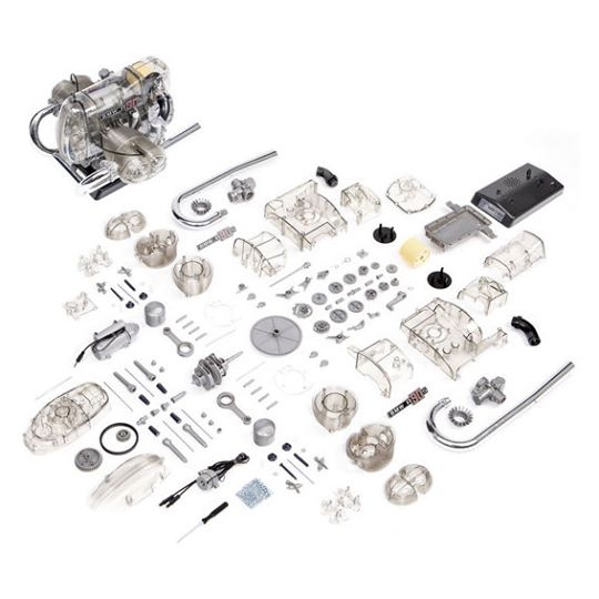 Bmw R90s 水平對臥引擎模型 Webike摩托百貨