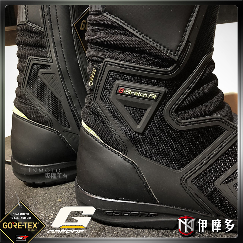 gaerne G.Helium GORE-TEX 中筒防水騎士車 