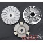 【KC】Pulley + Drive Face +Ramp Plate+Slide Piece Set-SYM A3G Universal | Webike TW