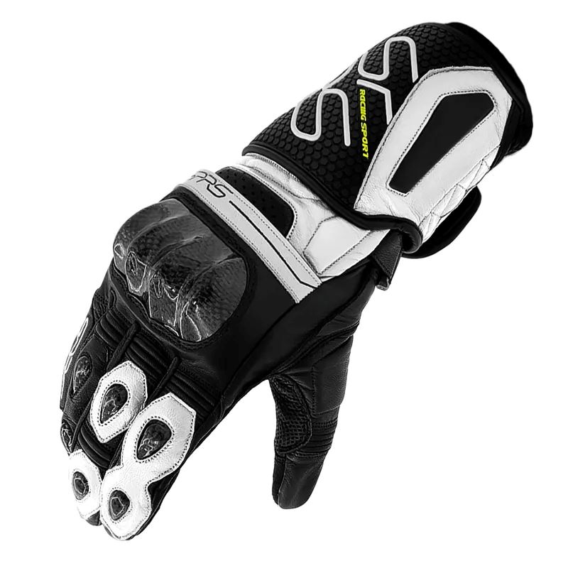 Sprs Speed R. White SPRS(Speed-R Sports) RS80 長版競技防護手套 (SPRS-RS80-S-BK)| Webike摩托百貨