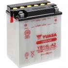 【YUASA】YB14L-A2 加水型電瓶| Webike摩托百貨