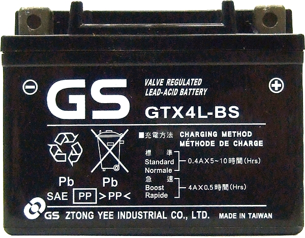【GS】GTX4L-BS 電瓶