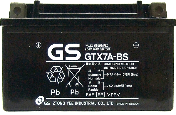 【GS】GTX7A-BS 電瓶
