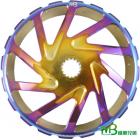 【MOTOR BROTHER】【MB Black POWER Forging Titanium plating Clutch Cover (Race Version)】| Webike TW