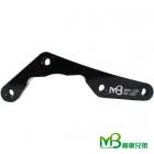 【MOTOR BROTHER】【MB MSX125 Embed Type 2POT 220 Disc Caliper Support】Black (with Bolt Pack)| Webike TW