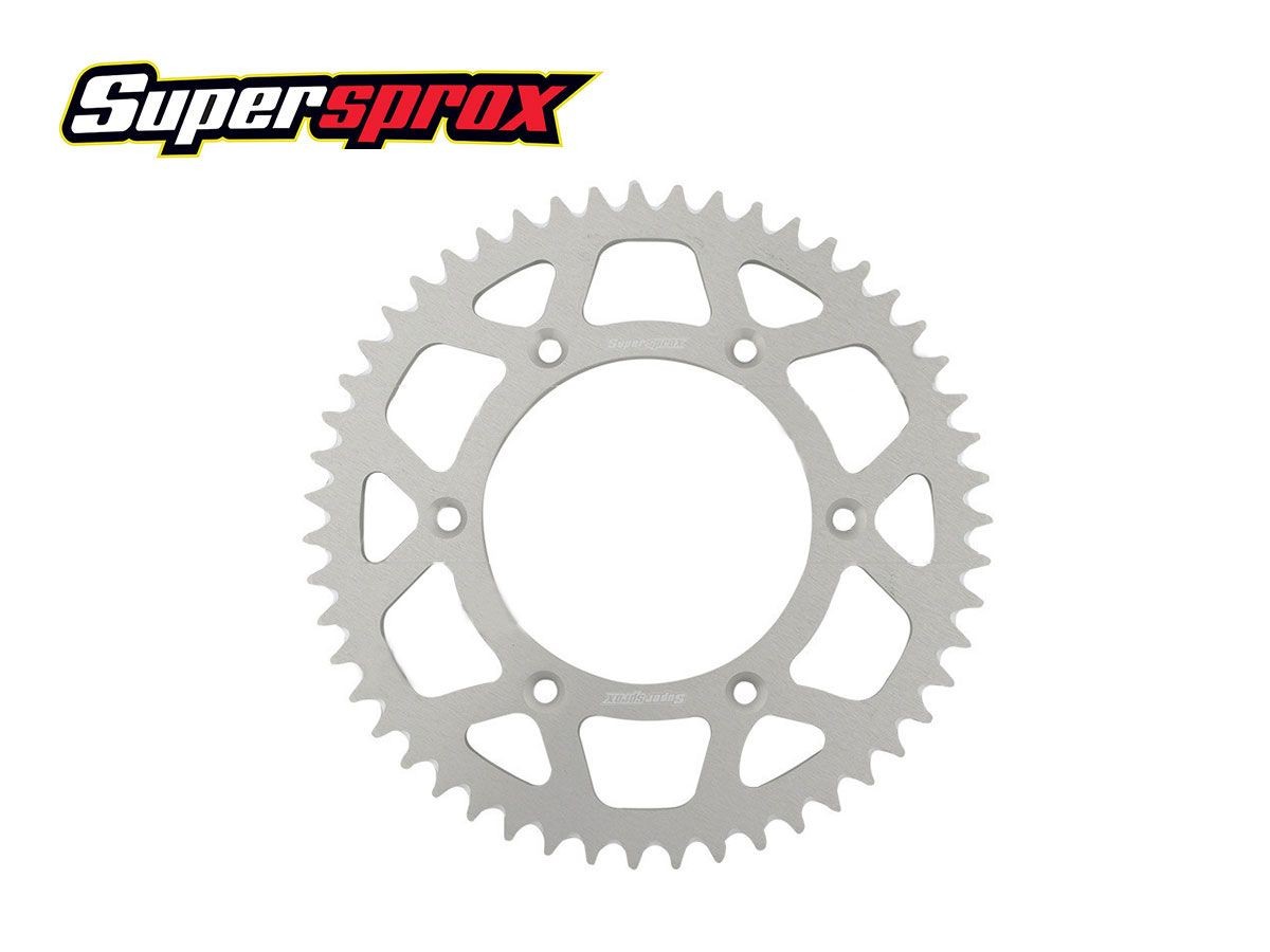 【Supersprox】สเตอร์อลูมิเนียม 47 SUPERSPROX SILVER - Webike Thailand