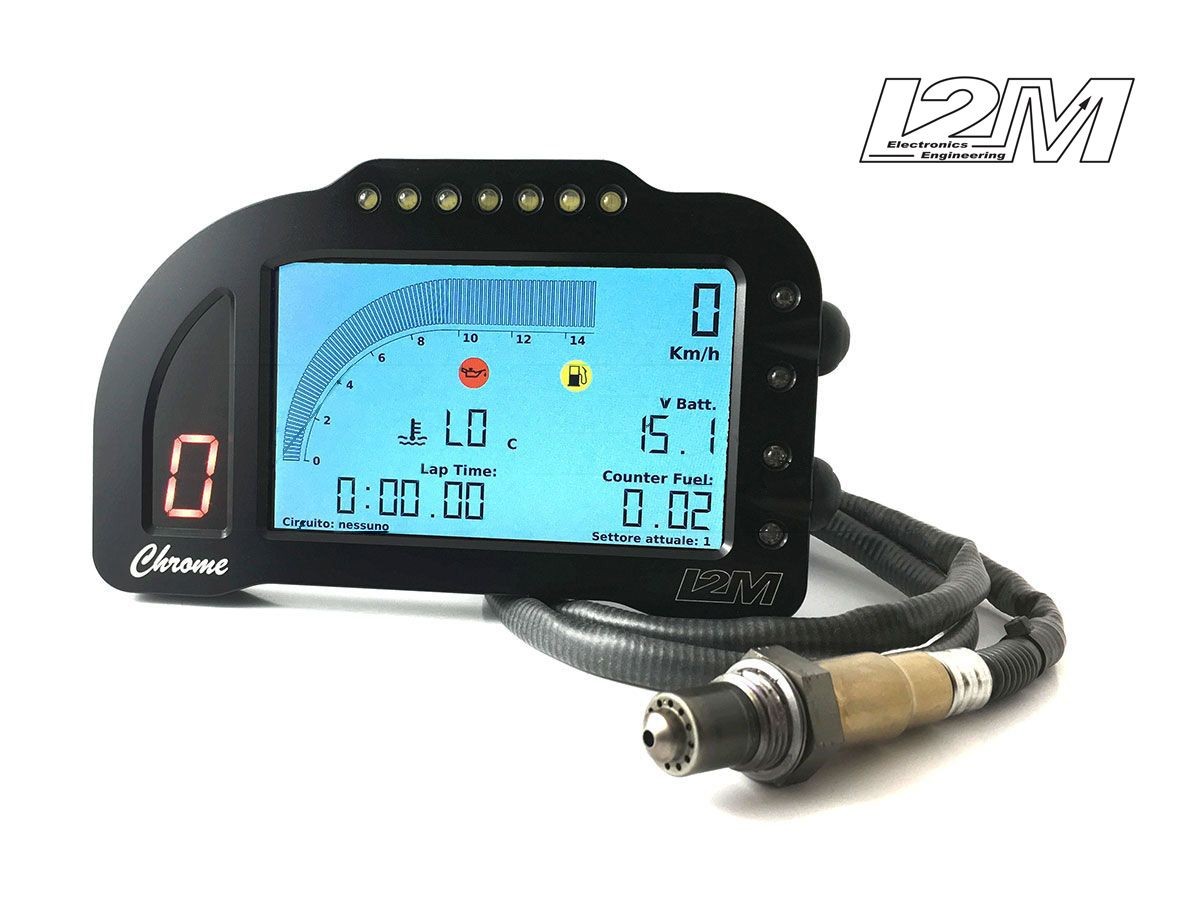 【I2M】I2M GPS นาฬิกาจับเวลา ตัวรับข้อมูล จอแสดงผล CHROME PLUS ใช้ได้ทั่วไป - Webike Thailand