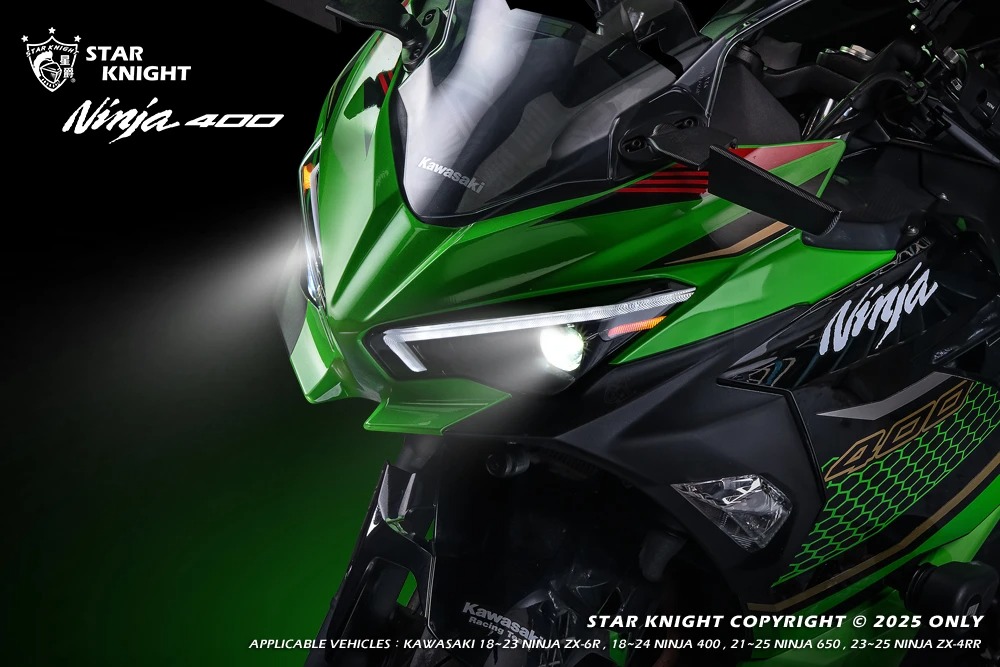 星爵科技矩陣式鷹眼大燈總成ZX-4RR (23-25) [SP-SK-20250804-001]