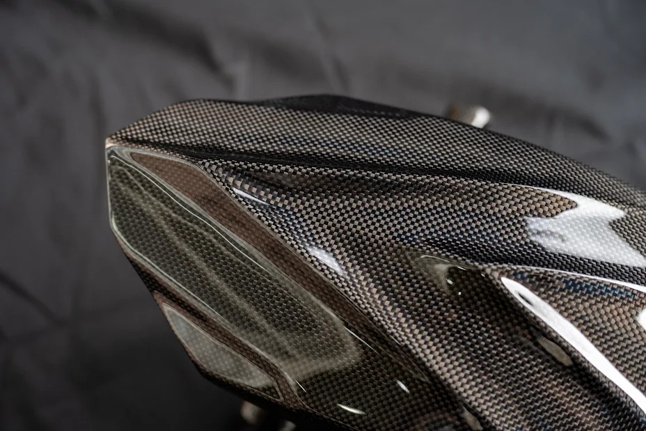 Webike TW | KOMAX : Carbon Fiber Rear Inner Fender for Cygnus
