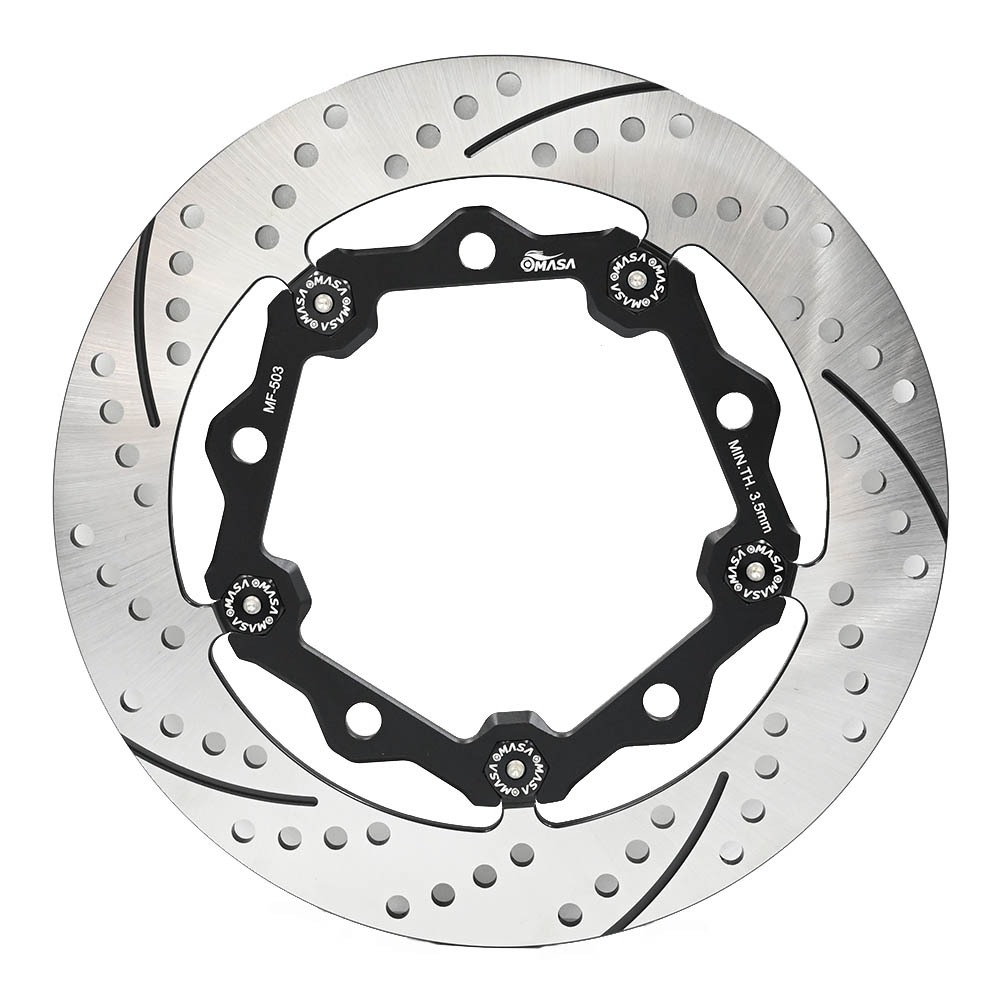 Webike摩托百貨| MASA BRAKE : MF-500 線洞款浮動碟盤DRG [MF-503-BK]