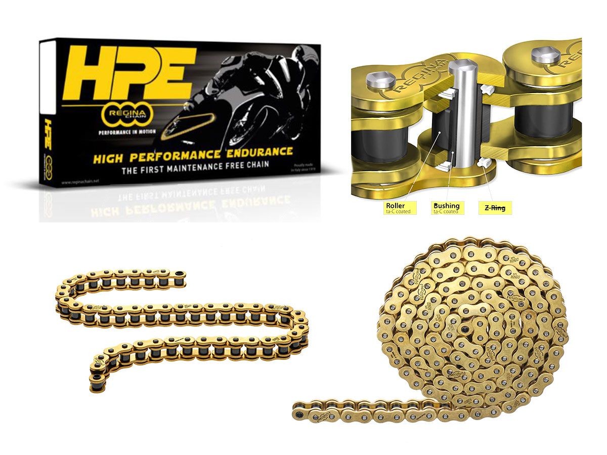 【REGINA】โซ่ส่งกำลัง REGINA 137HPE 128 MAGLIE PASSO 525 "ZERO MANUTENZIONE" - Webike Thailand