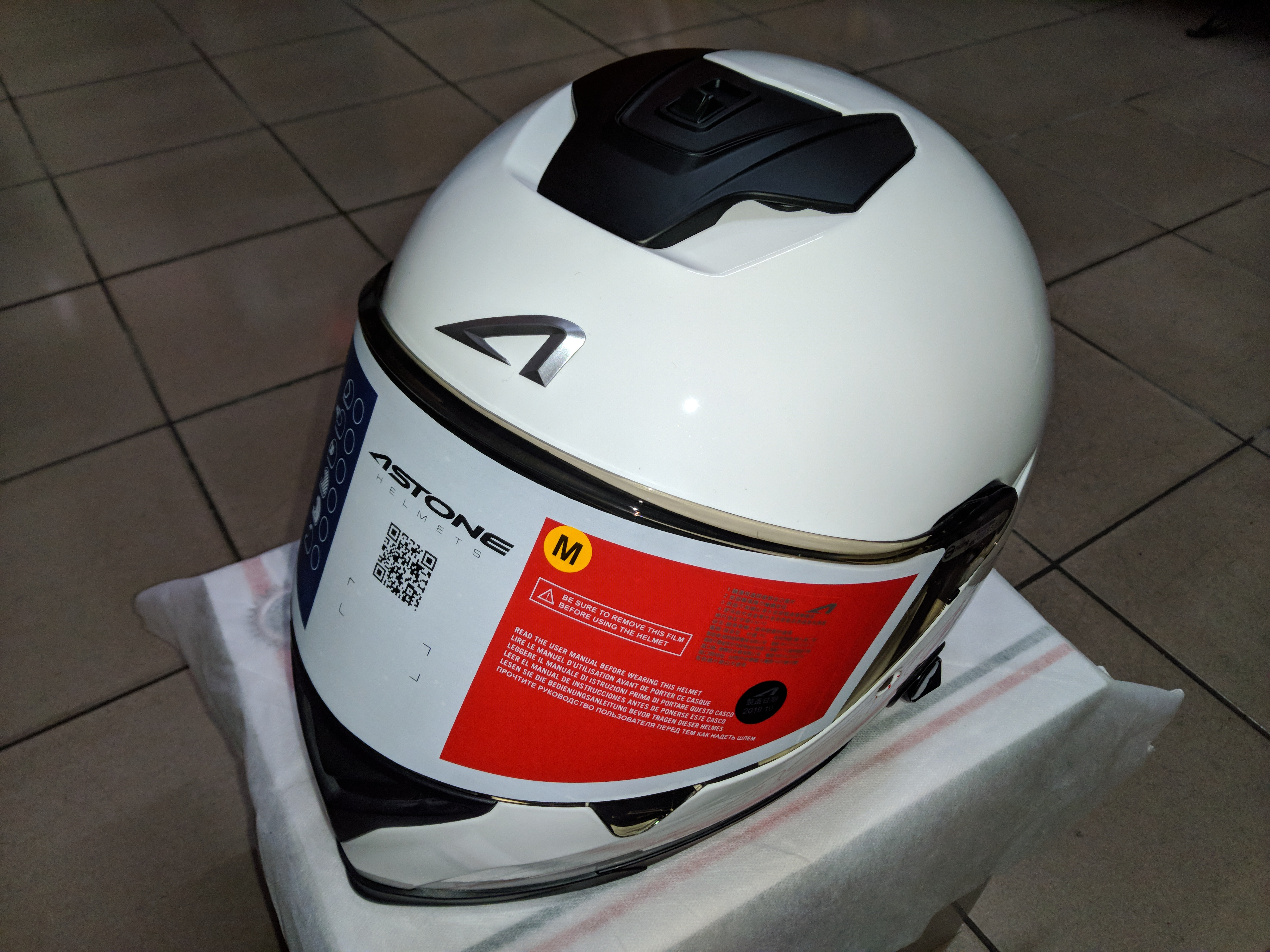 【ASTONE】GTB800 白 全罩式安全帽商品評論
