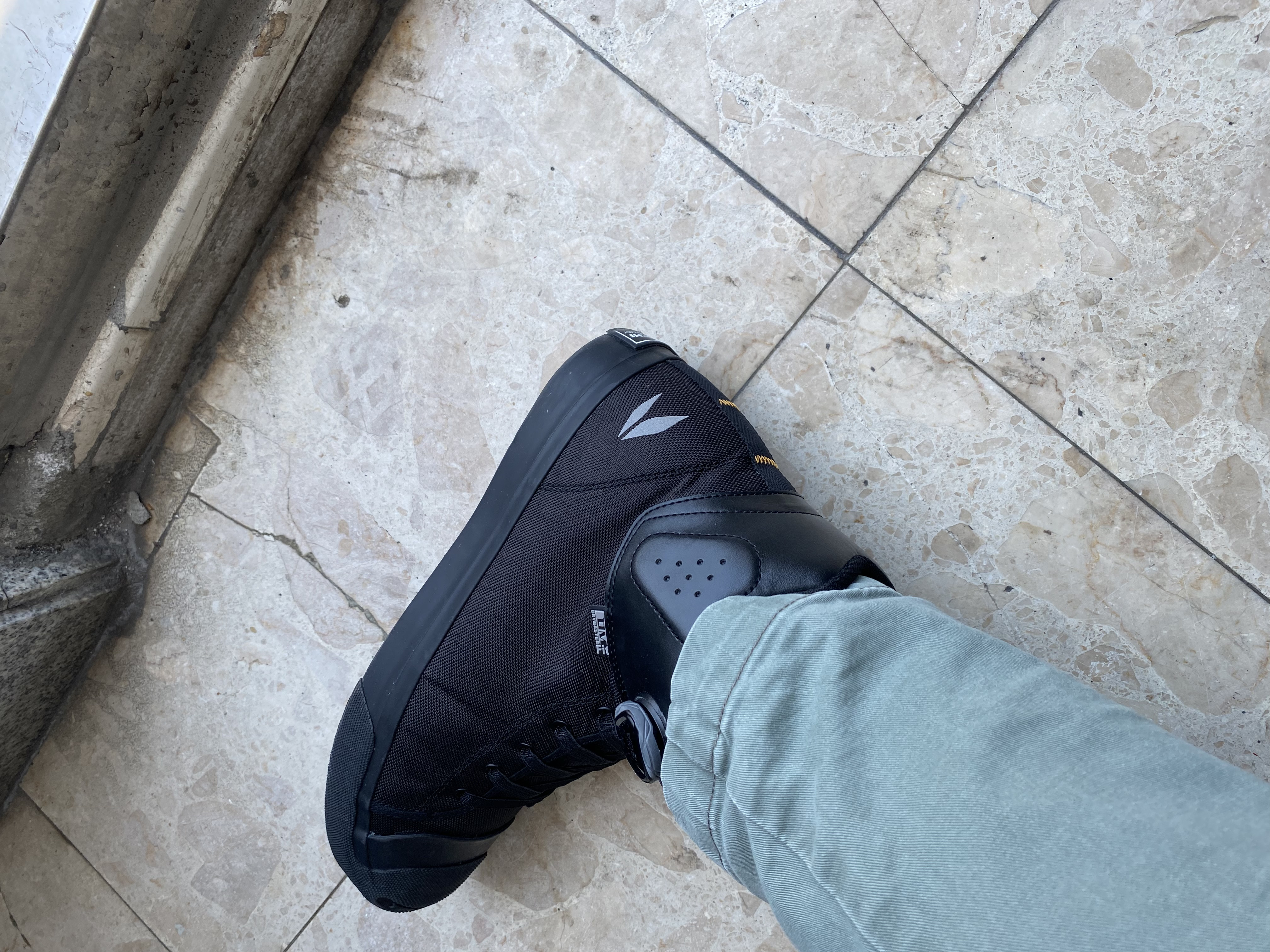RSS011 防水透氣 CORDURA高強度纖維 休閒車靴 （Cordura黑色）
